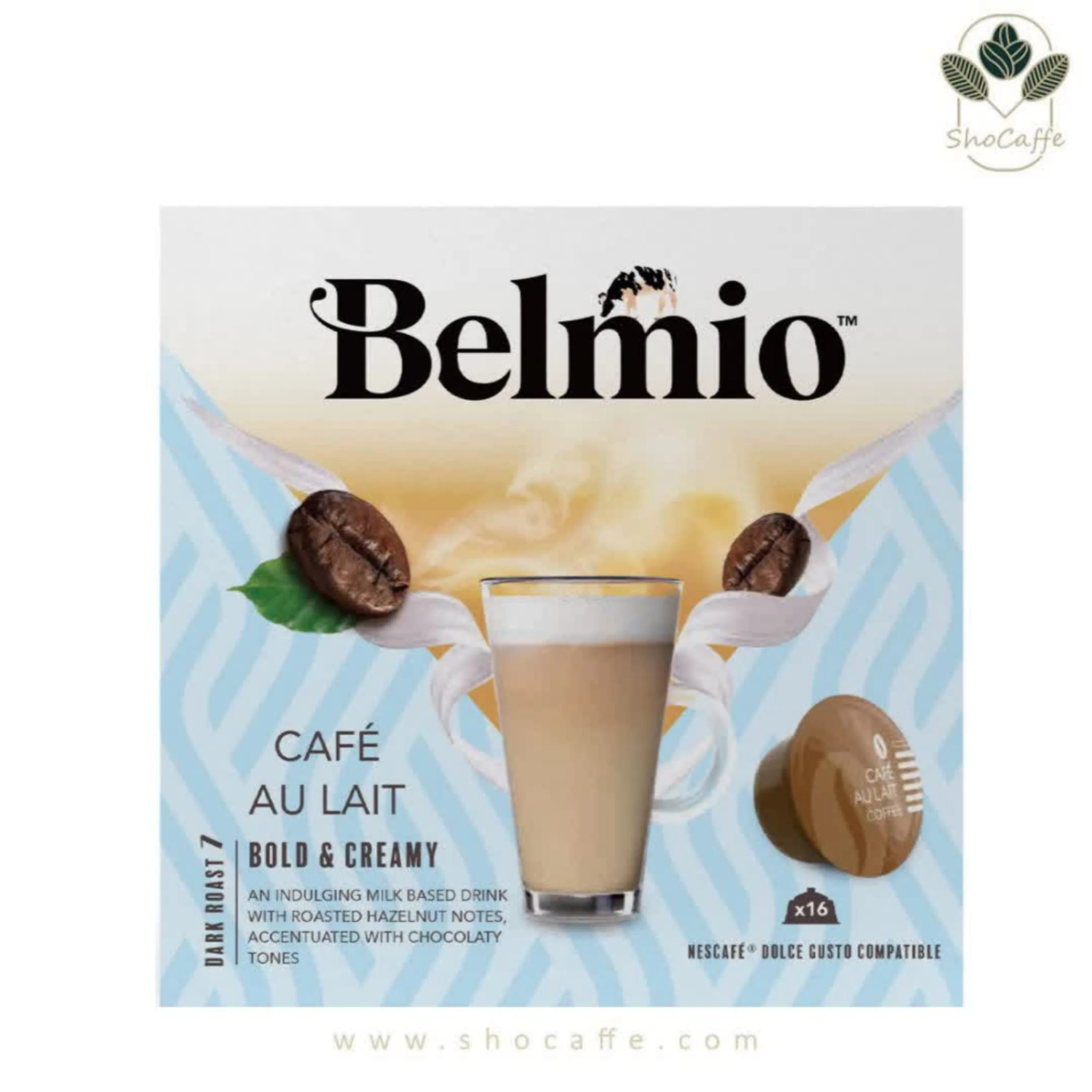 کپسول قهوه دولچه گوستو بلمیو کافه اوله Belmio Cafe Au Lait کپسول قهوه دولچه گوستو بلمیو کافه اوله Belmio Cafe Au Lait
